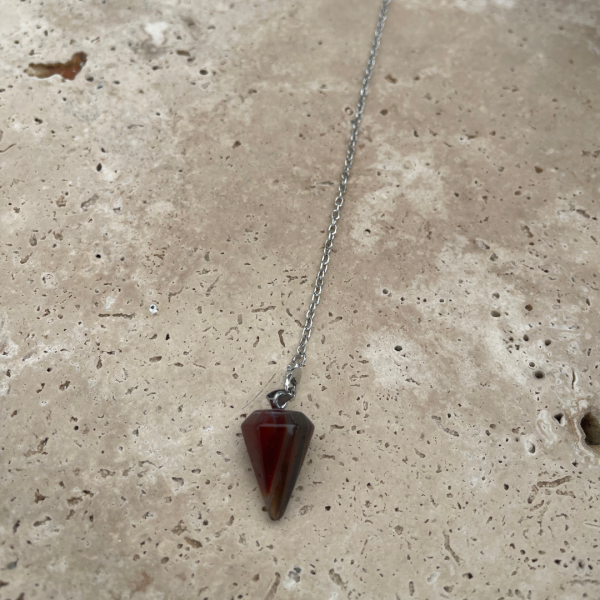 Carnelian Pendulum | Pendulum Crystal pendulums are an incredible spiritual tool to help you get connected with your higher self or spirit guides.| Newcastle NSW | Lake Macquarie NSW | New Age | Metaphysical