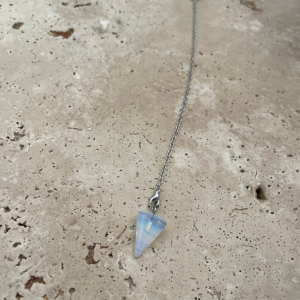 Opalite Pendulum | Pendulum Crystal pendulums are an incredible spiritual tool to help you get connected with your higher self or spirit guides.| Newcastle NSW | Lake Macquarie NSW | New Age | Metaphysical