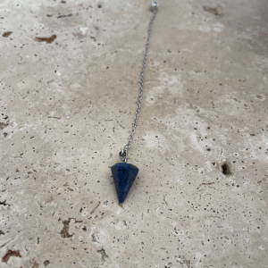 Lapis Lazuli Pendulum | Pendulum Crystal pendulums are an incredible spiritual tool to help you get connected with your higher self or spirit guides.| Newcastle NSW | Lake Macquarie NSW | New Age | Metaphysical