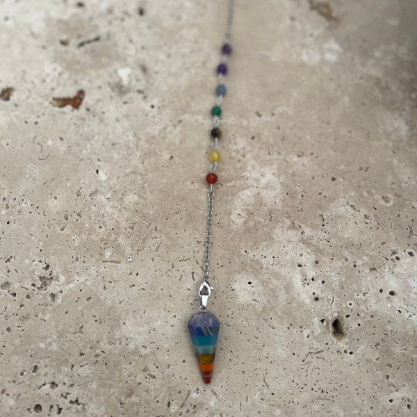 7 Chakra Pendulum Crystal pendulums are an incredible spiritual tool to help you get connected with your higher self or spirit guides.| Newcastle NSW | Lake Macquarie NSW | New Age | Metaphysical